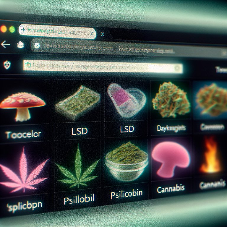 darknet drug links